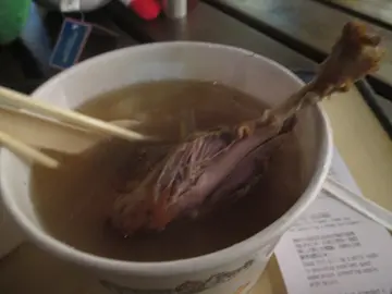 陈皮鸭腿汤饭