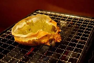 松叶蟹膏甲罗烧