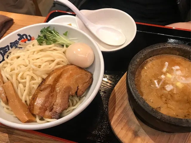 豚骨魚介味玉沾麵
