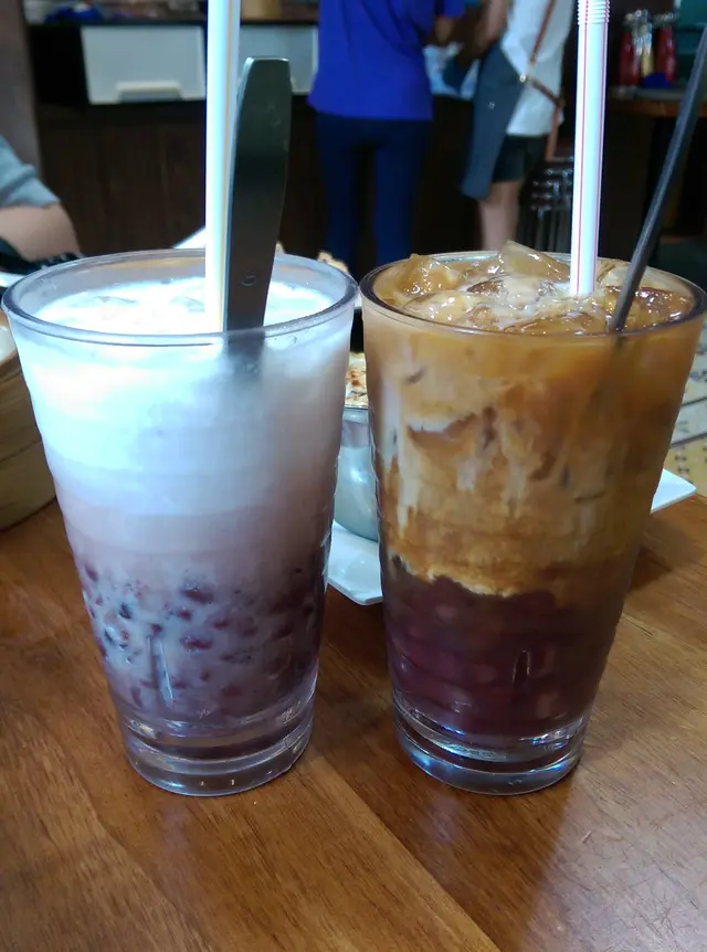 奶茶紅豆冰