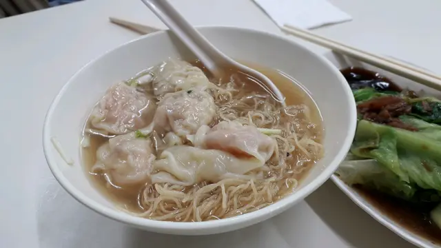 湯底靚 麵爽口 雲吞虾爽肉香