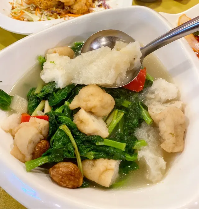 蝦乾魚肚浸菜苗