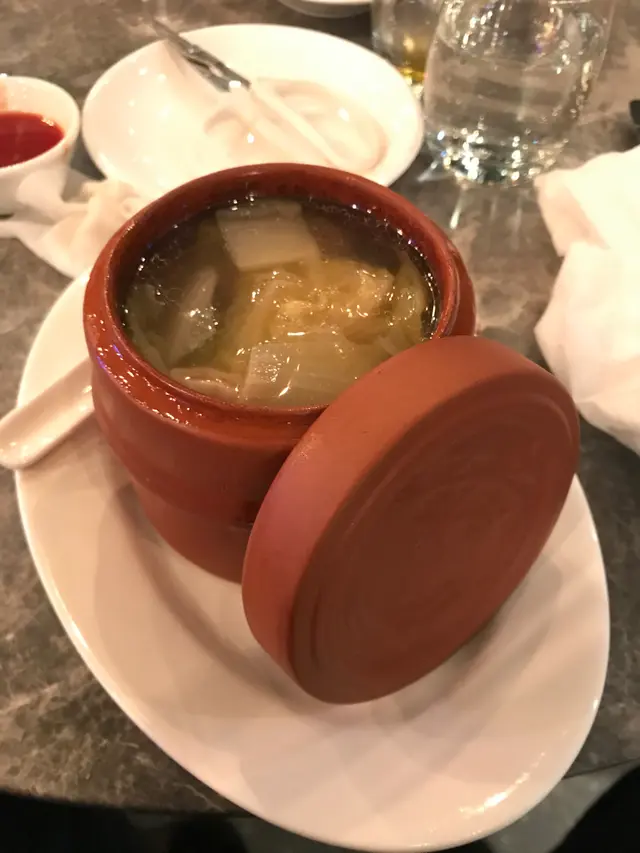 象拔蚝燉湯