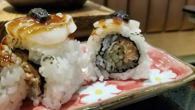 黑松露鵝肝帆立貝卷