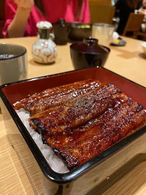 重箱鰻魚飯