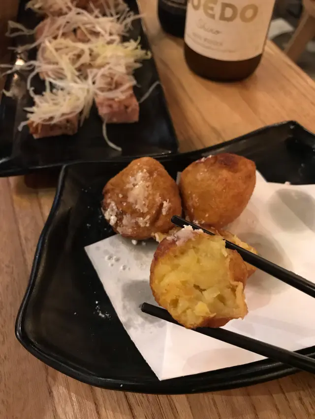 外面脆卜卜，入面嘅番薯蓉好香甜軟糯