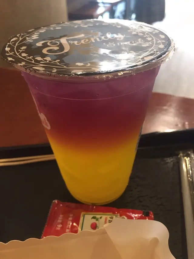 藍碟花百香果