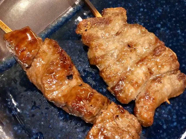 燒汁和牛粒/鹽燒豬肋條