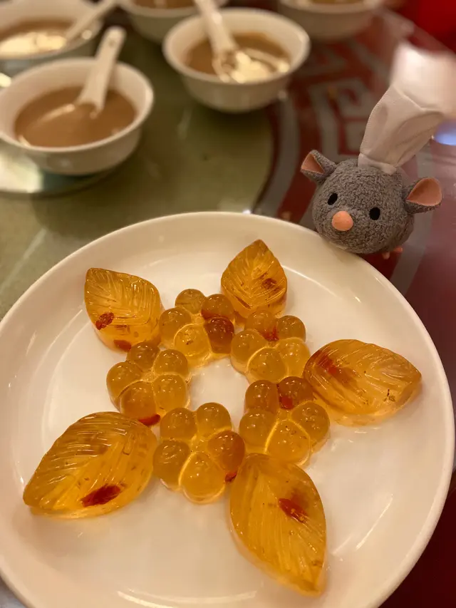 杞子圓肉桂花糕