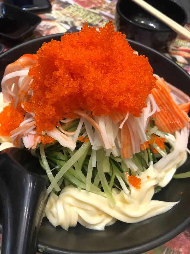 蟹子沙律