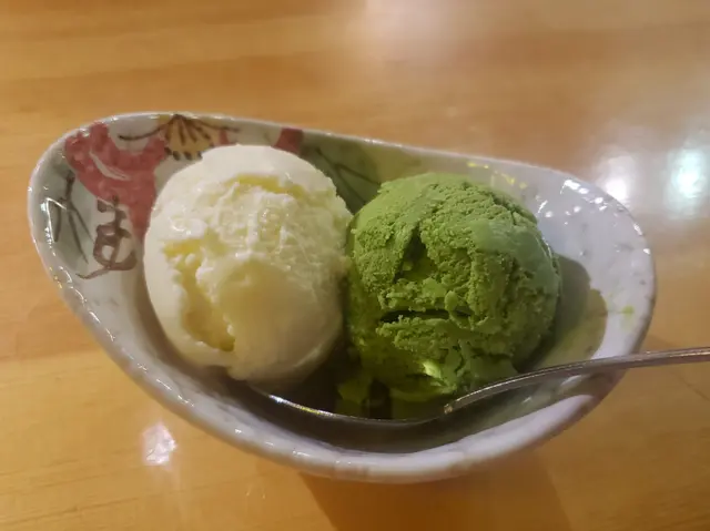 雲呢嗱與抹茶雪糕