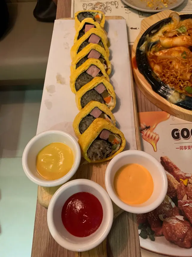 韓式炒粉絲雞蛋卷