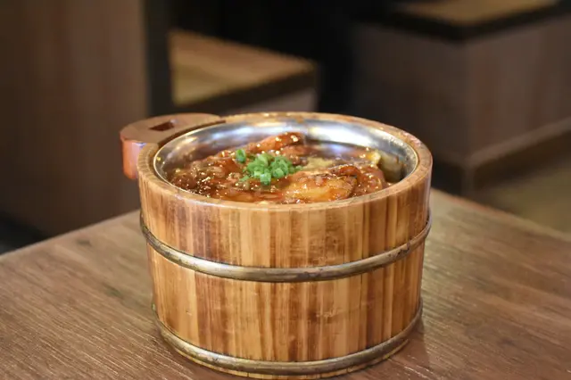 小桶生薑玉子鯛魚腩飯