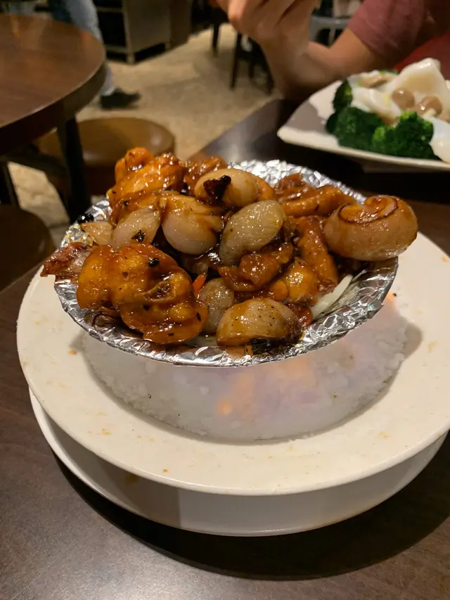 火焰乾蔥豆豉雞