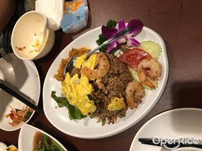 蝦醬炒飯 - 九龍城的泰皇閣泰國菜館