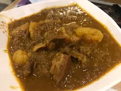 咖啡薯仔安格斯牛腩薄餅套餐