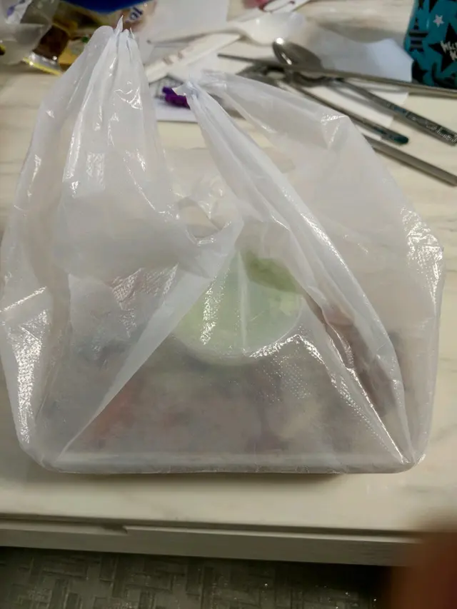 在openrice上訂外賣自取的天多羅燒雞(無骨)鐵板"餐"
