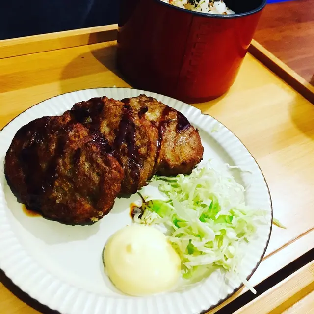 和風漢堡丼