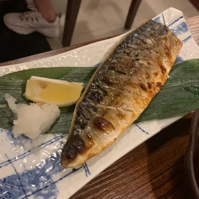 鹽燒鯖魚