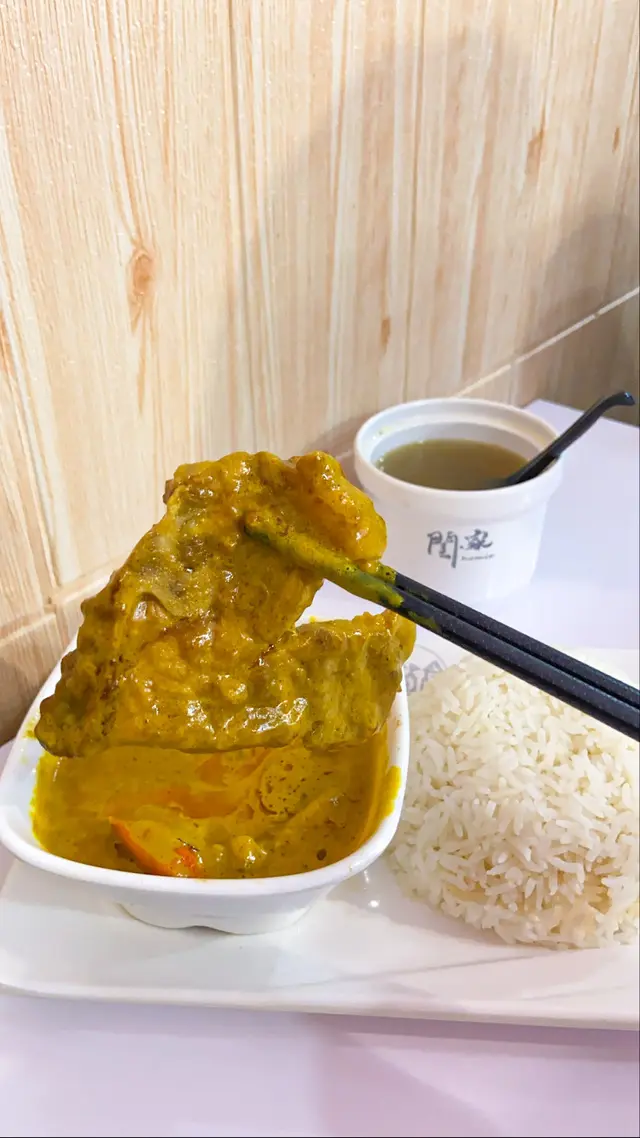 咖喱豬扒飯