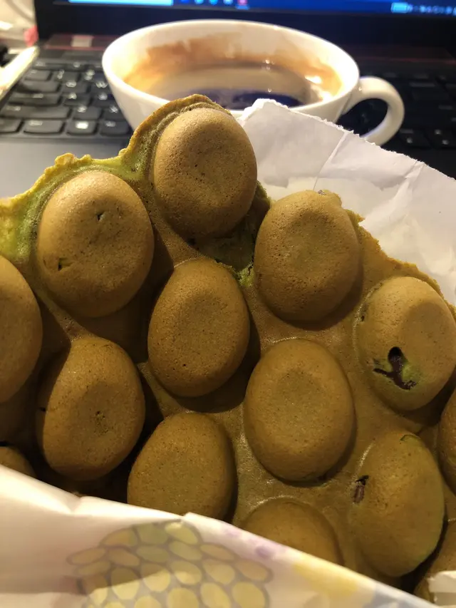 抹茶味香再配合紅豆有𡁻口👍