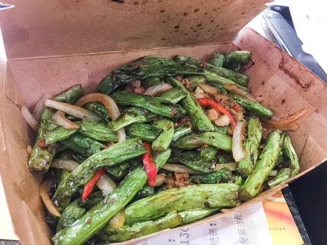 欖菜炒豆角
