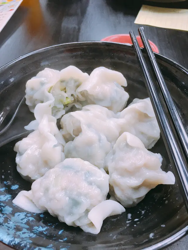 野味韭菜豬肉餃 