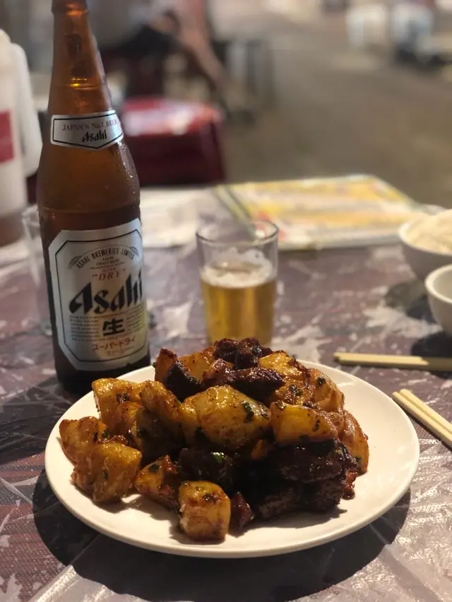 薯仔金黃外脆，牛肉好Juicy，有驚喜！