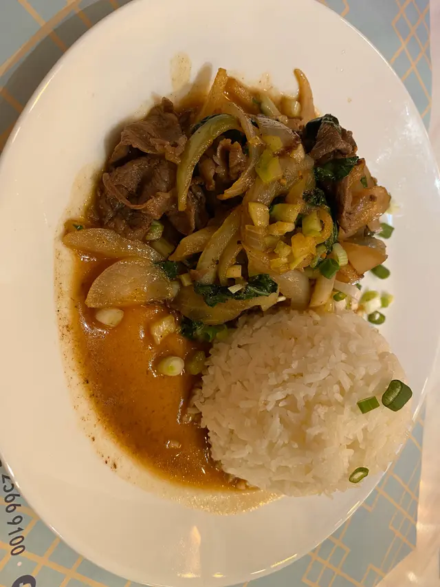 牛柳飯