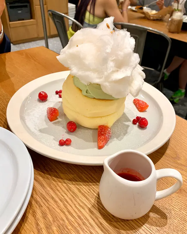 奇蹟の開心果雜莓班戟