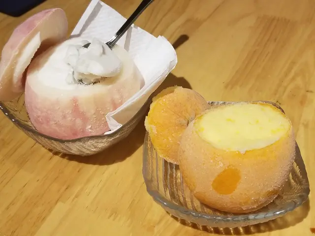 柚子雪芭 及 白桃雪芭