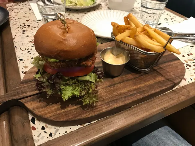 香脆蟹肉餅漢堡