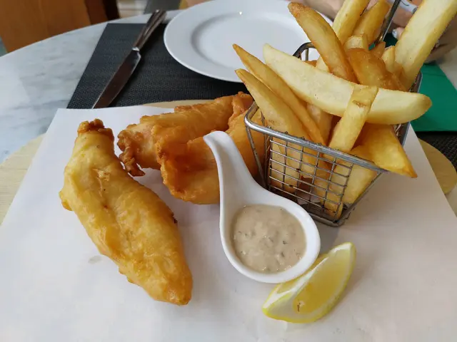 炸魚薯條蝦醬他他汁