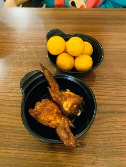 芝士蘑菇酿鸡翼，地上最强地瓜丸