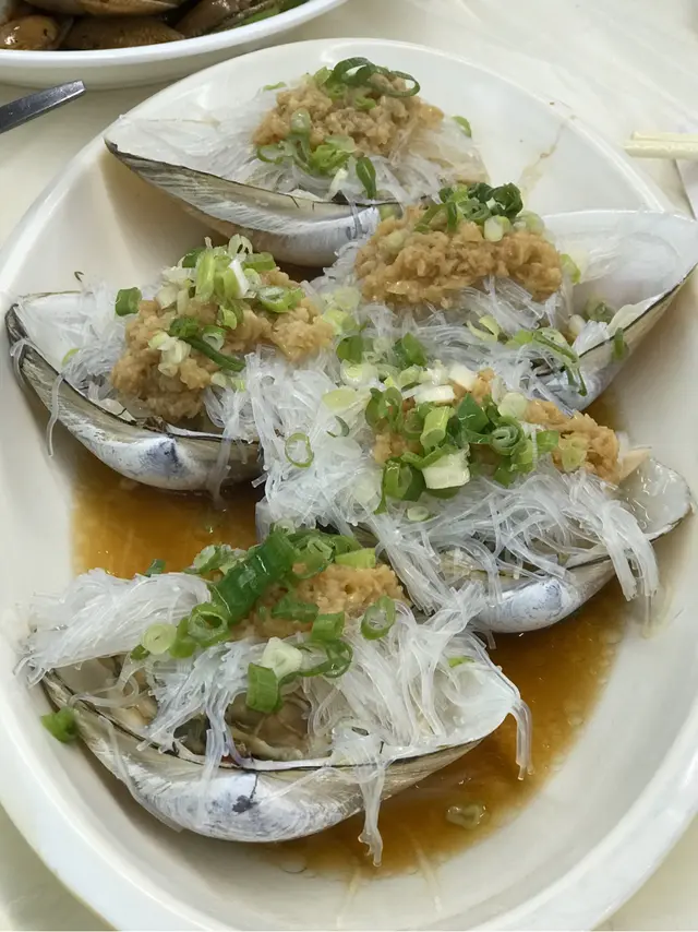 蒜蓉粉絲蒸貴妃蚌