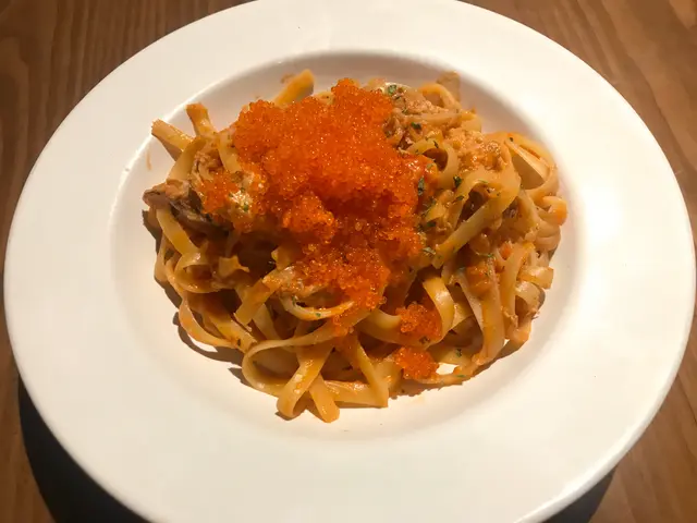 蕃茄忌廉蟹肉寬條麵