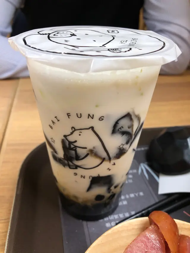 黑糖珍珠仙草鮮奶