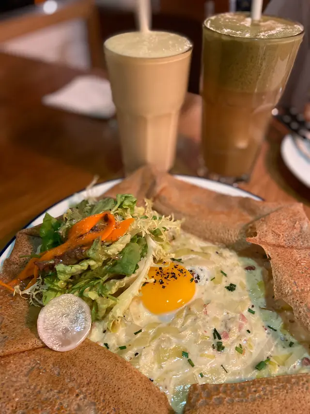 帕爾馬火煺蕎麥薄餅同