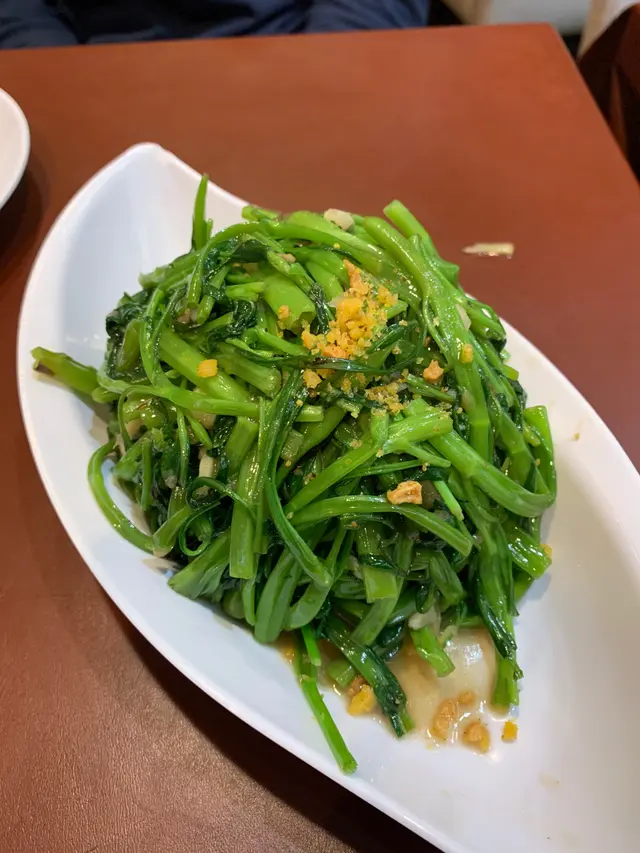 蝦醬炒通菜