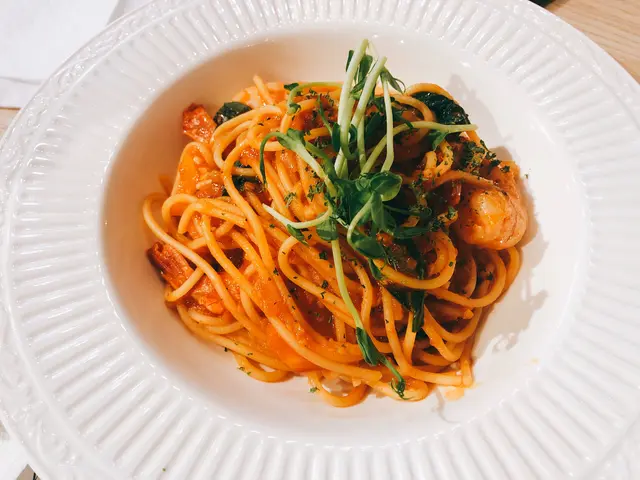 香辣茄汁大蝦意粉