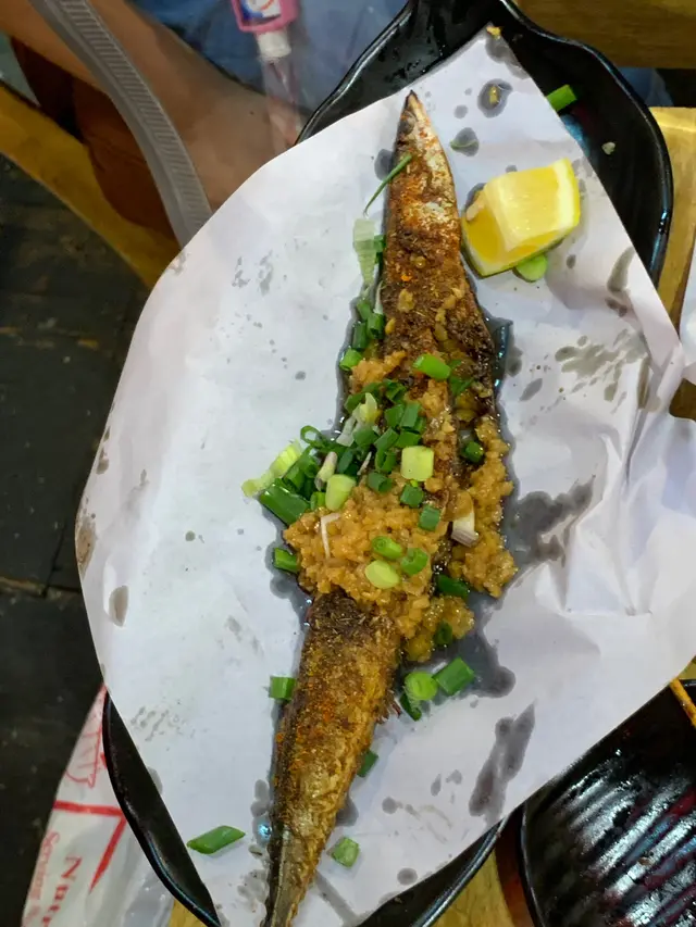 蒲燒原條秋刀魚