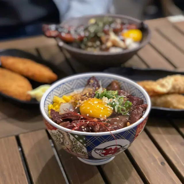 鐵板蒜香一口牛定食