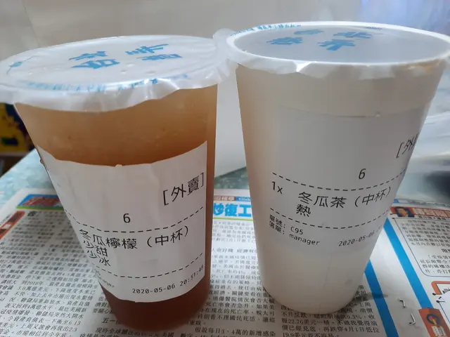 熱冬瓜茶 & 凍冬瓜檸檬