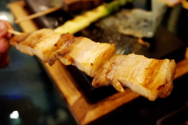 鹽燒西班牙黑毛豬五花肉