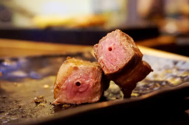 燒美國安格斯肉眼串