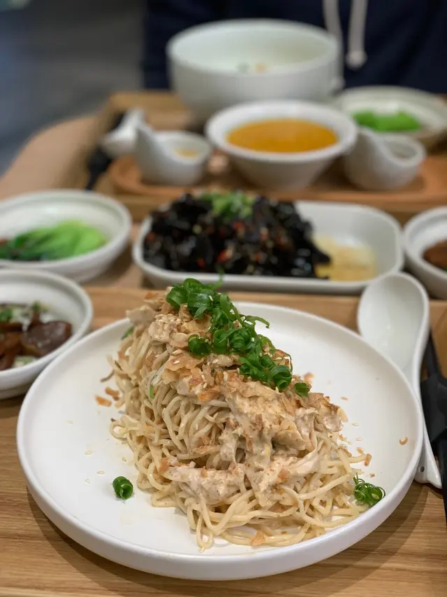 胡麻捧捧雞拌小醋麵