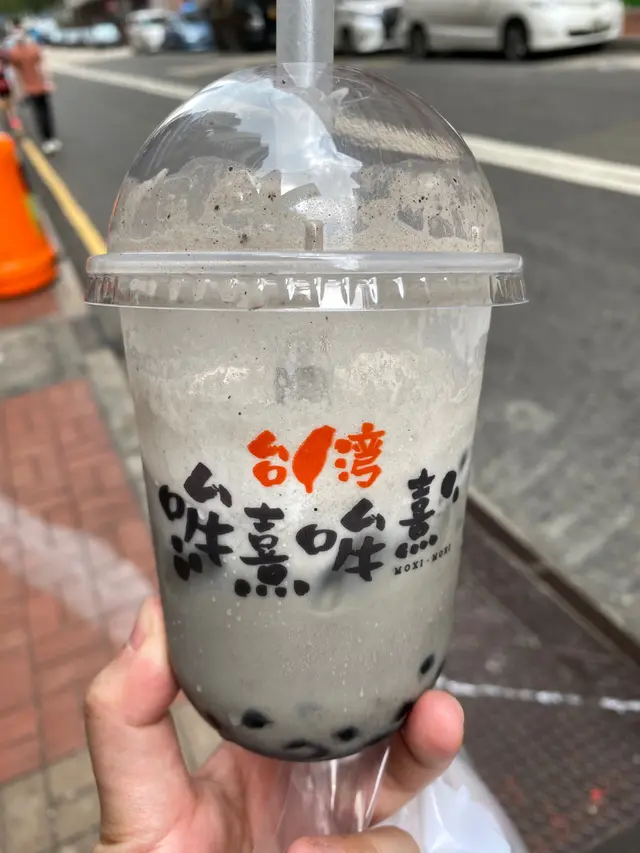 黑麻麻珍珠拿鐵