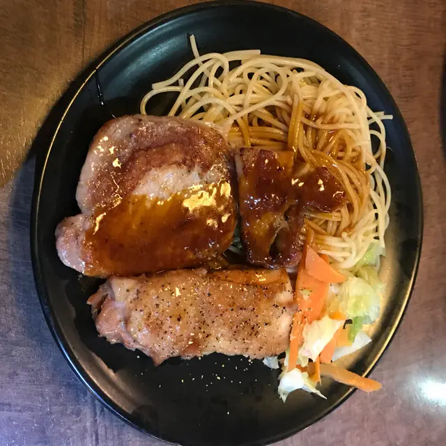 鹿兒島黑豚西冷配北海道檸檬海鹽吼雞意粉