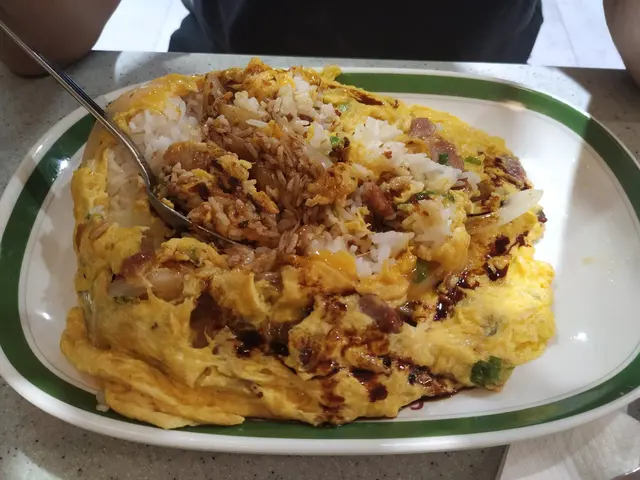 XO醬叉燒蔥花滑蛋飯