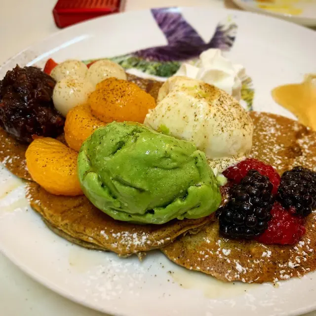matcha pancake